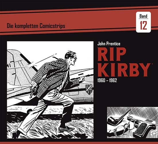 Rip Kirby 12 – Die kompletten Comicstrips 1960-1962 – Cover