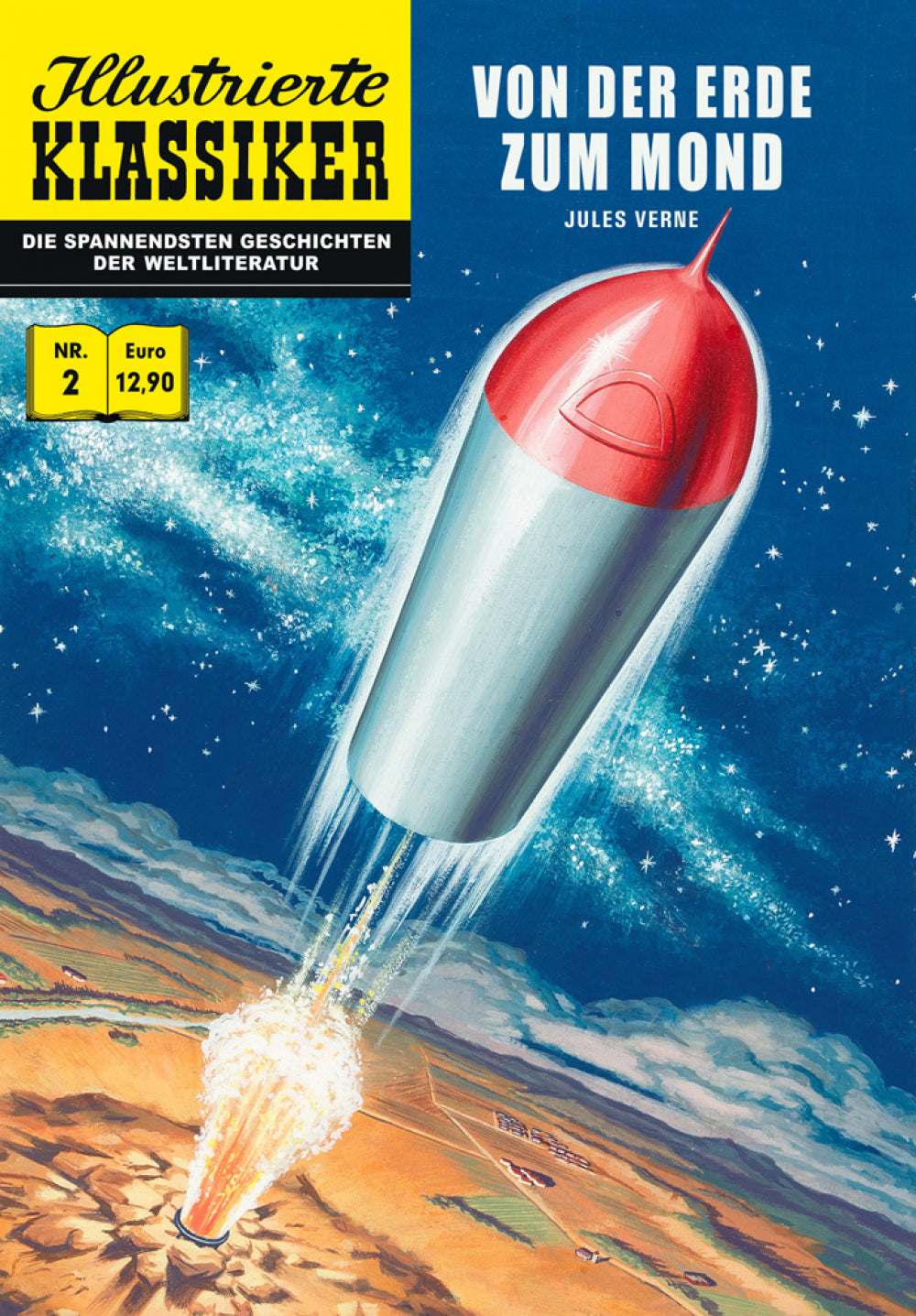 Illustrierte Klassiker Nr. 2 – Von der Erde zum Mond – Cover