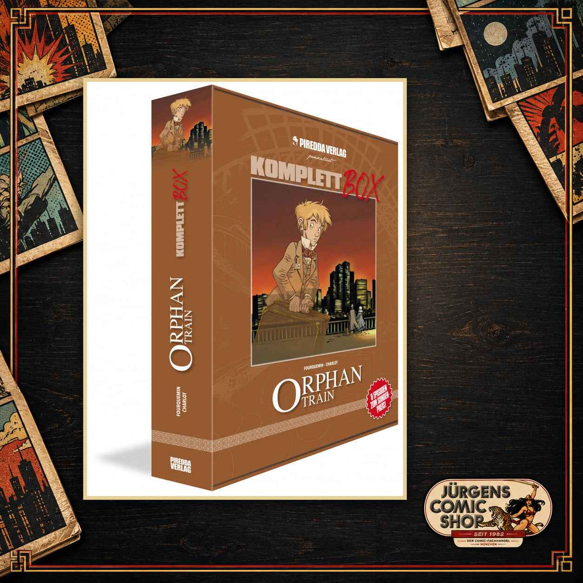 Orphan Train Komplett-Box – Bände 1-8 zum Sonderpreis