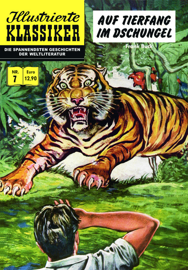 Illustrierte Klassiker Nr. 7 – Auf Tierfang in Afrika – Cover