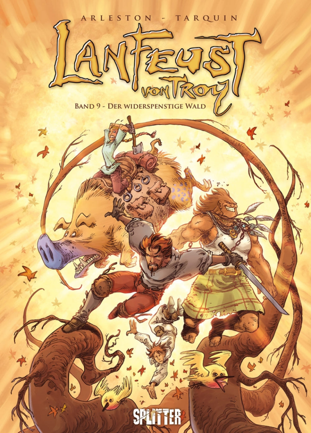 Lanfeust von Troy 9 – Der widerspenstige Wald – Cover