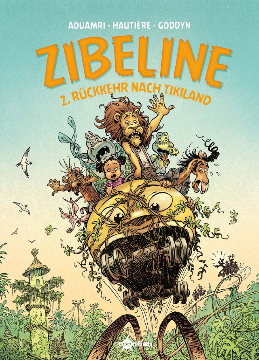 Cover Zibeline 2 – Rückkehr nach Tikiland – toonfish