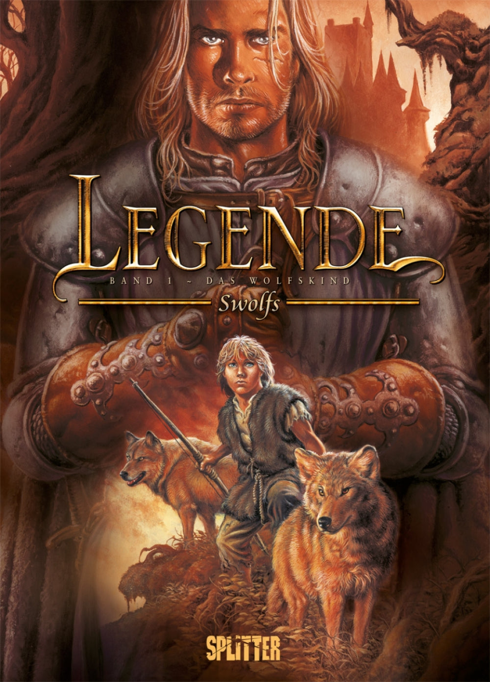 Legende 1 – Das Wolfskind – Cover