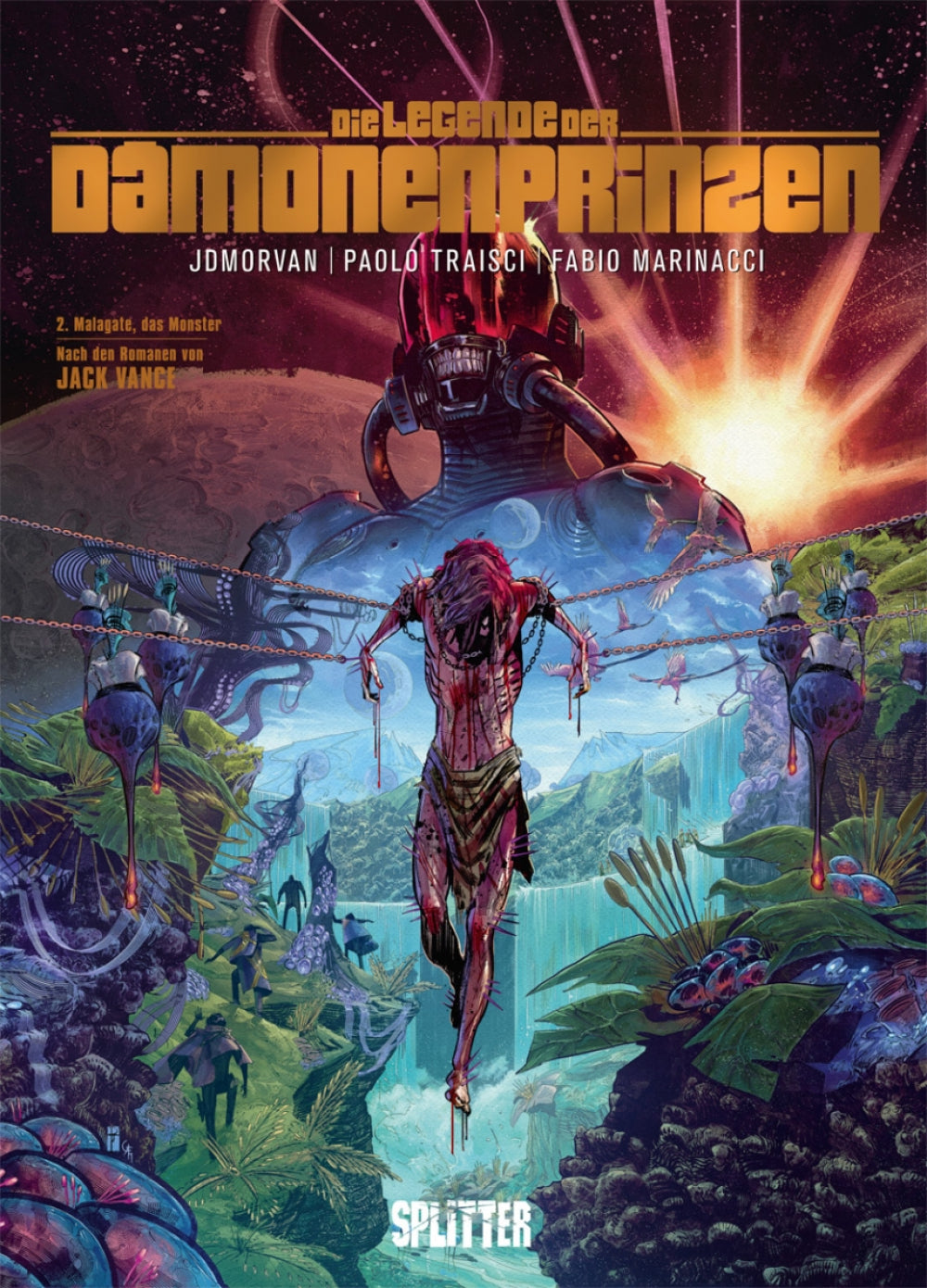 Die Legende der Dämonenprinzen 2 – Malagat, das Monster – Cover