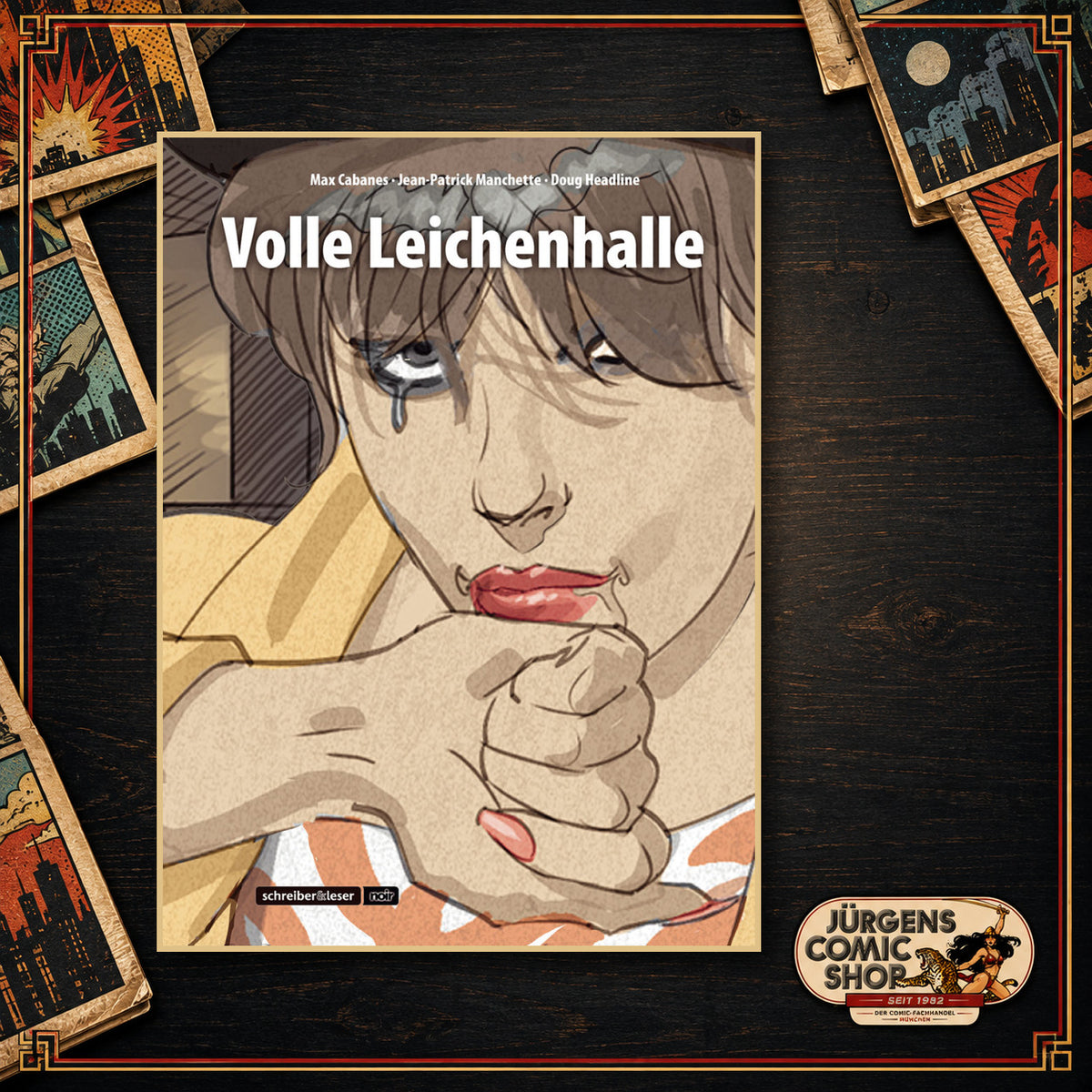 Volle Leichenhalle