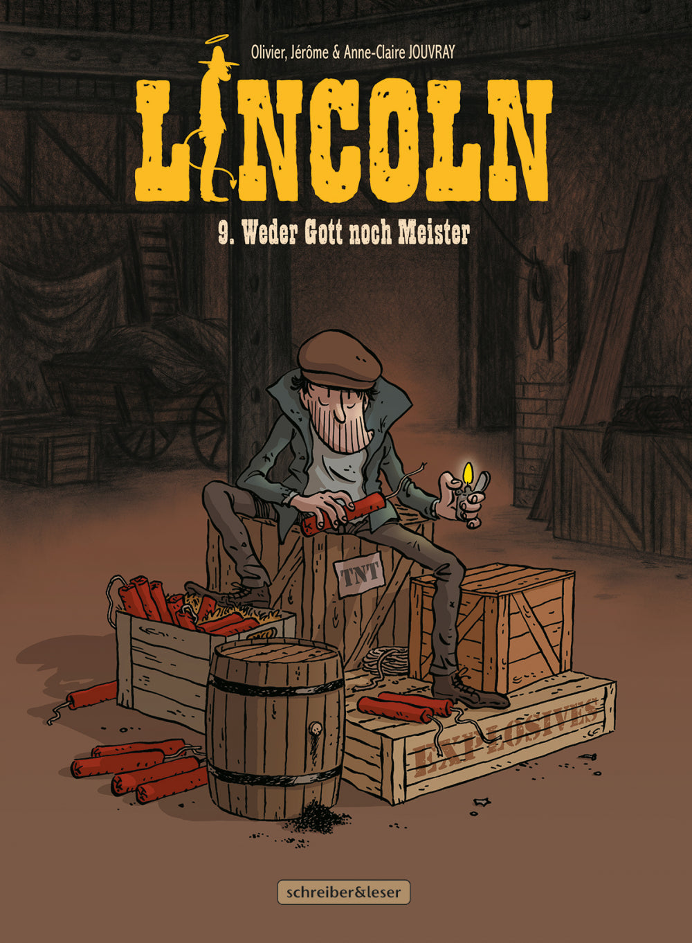 Lincoln 09 – Weder Gott noch Meister – Cover