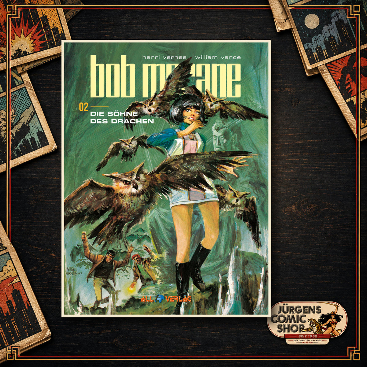 Bob Morane (All Verlag) 02 – Die Söhne des Drachen
