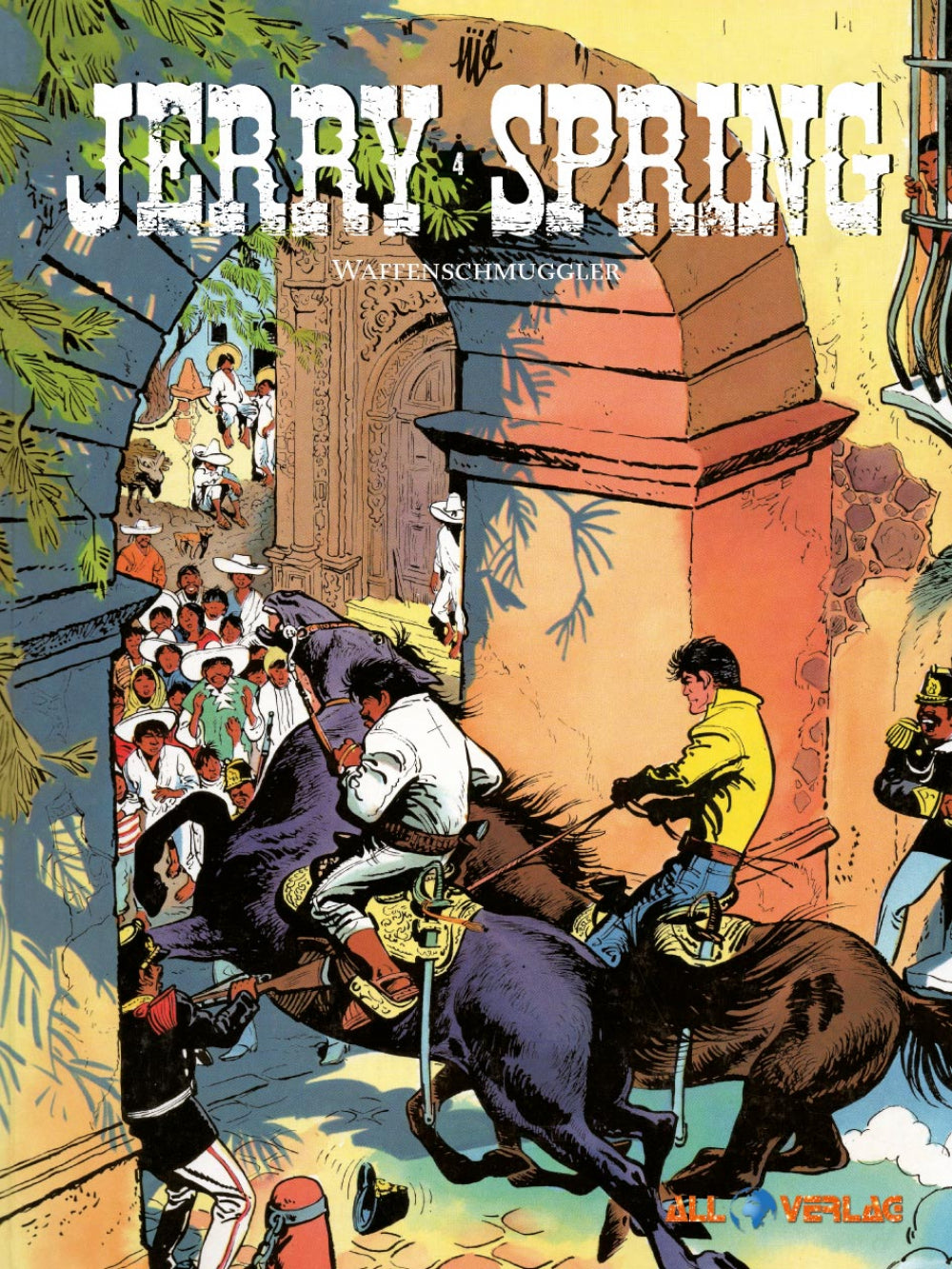 Jerry Spring 4 – Waffenschmuggler – Cover