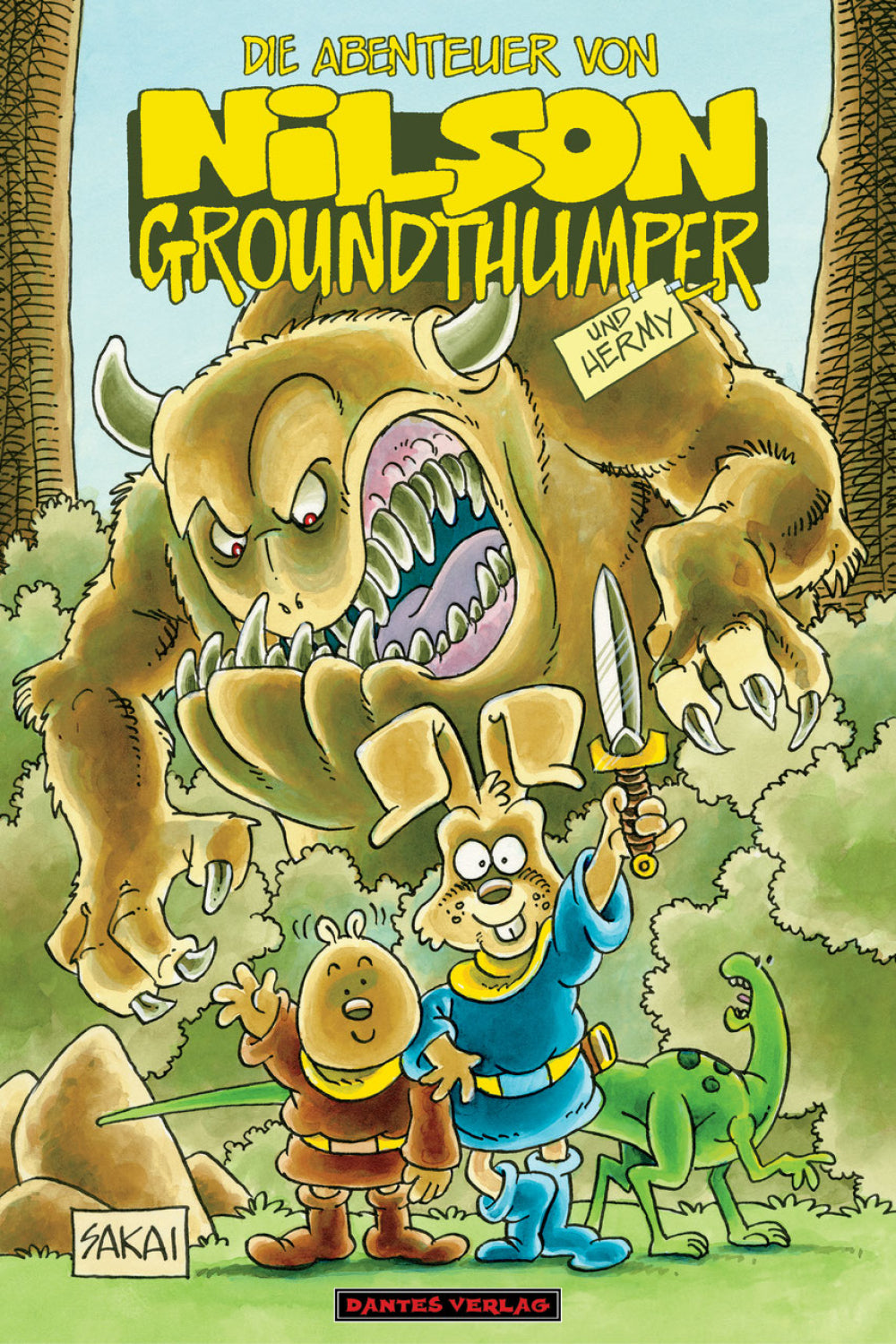 Die Abenteuer von Nilson Groundthumper und Hermy – Cover