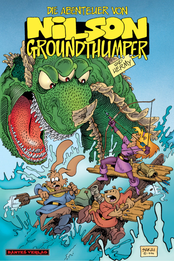Die Abenteuer von Nilson Groundthumper und Hermy (lim. Hardcover) – Cover