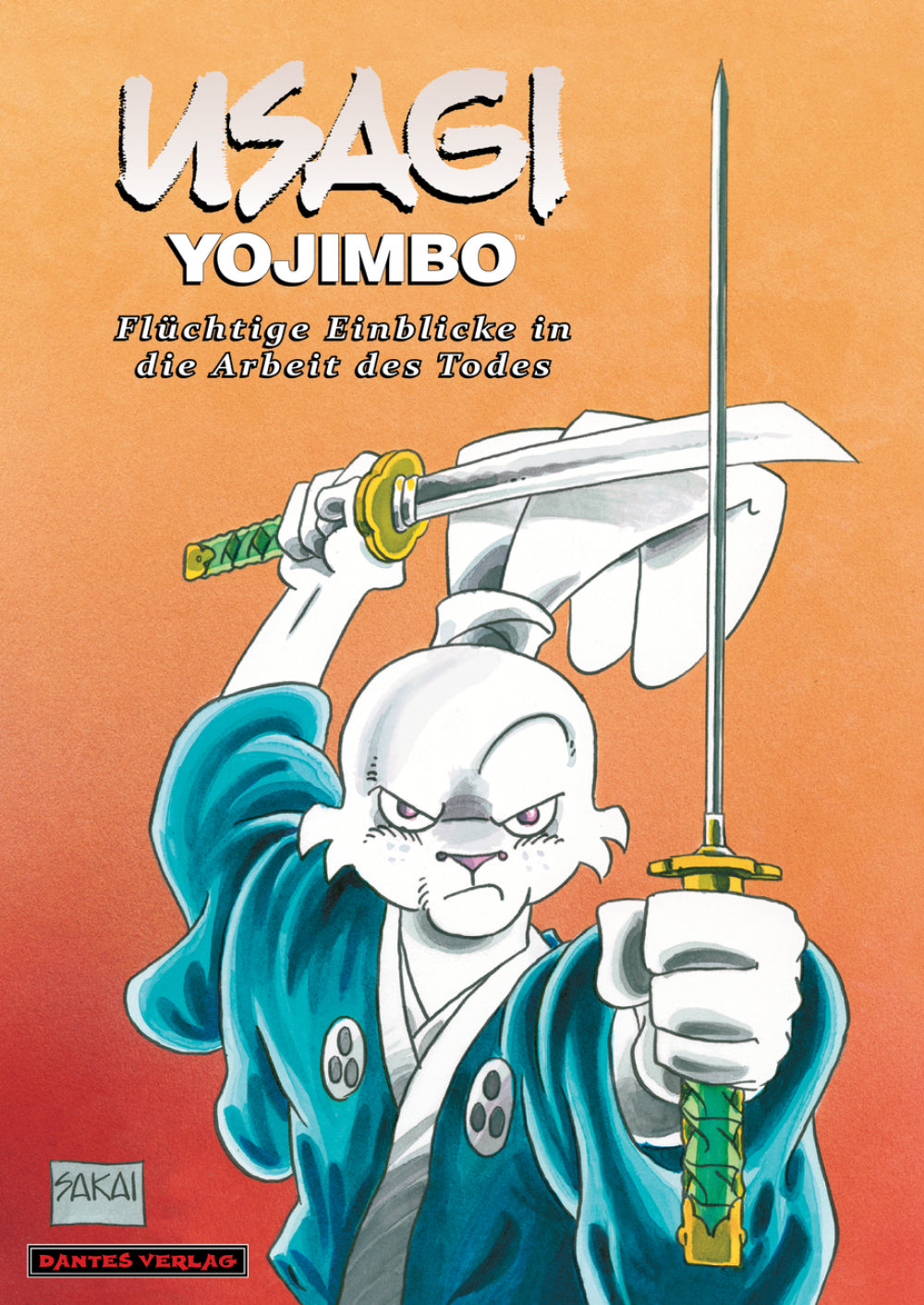 Usagi Yojimbo 20 – Flüchtige Einblicke in die Arbeit des Todes – Cover