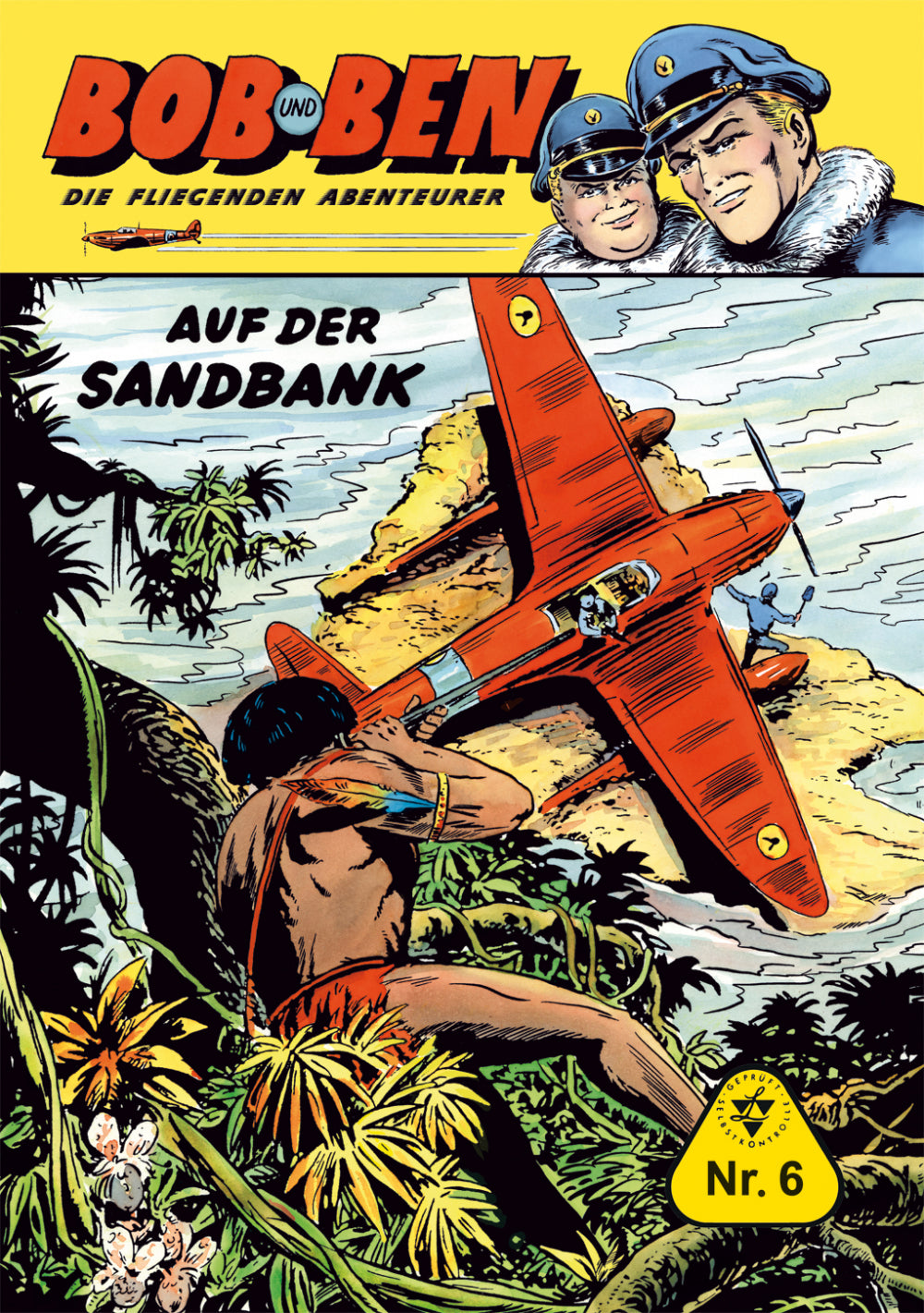 Bob und Ben 6 – Auf der Sandbank – Cover