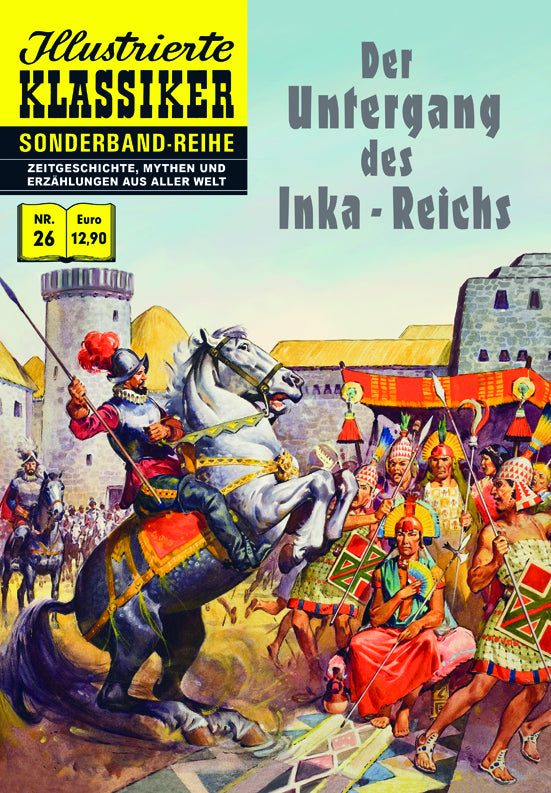 Illustrierte Klassiker Sonderband 26 – Der Untergang des Inka-Reichs – Cover