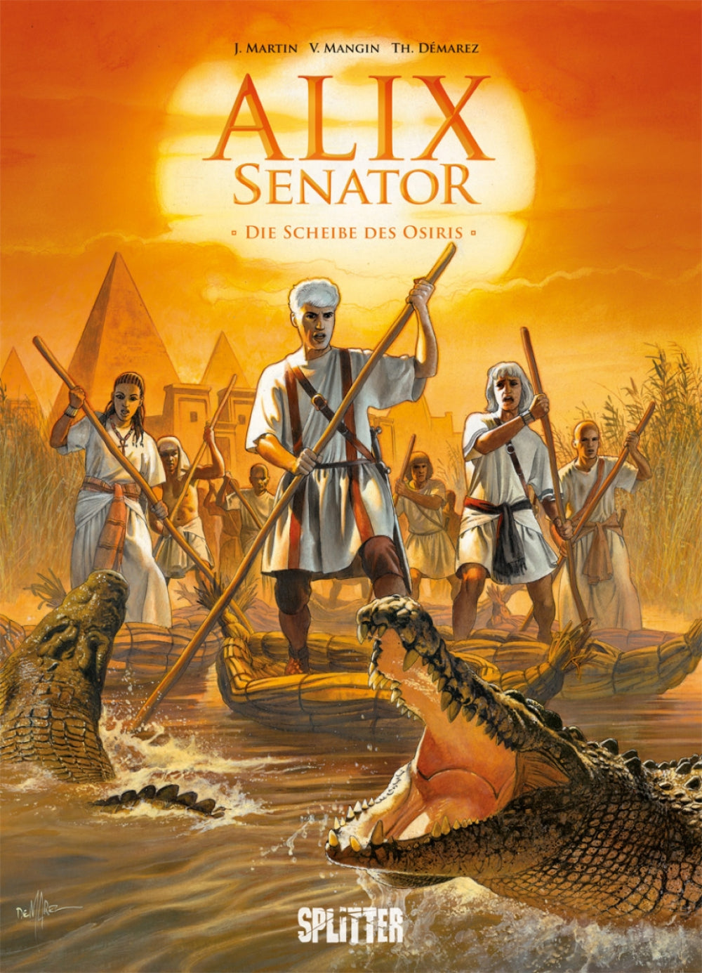 Alix Senator 12 – Die Scheibe des Osiris – Cover