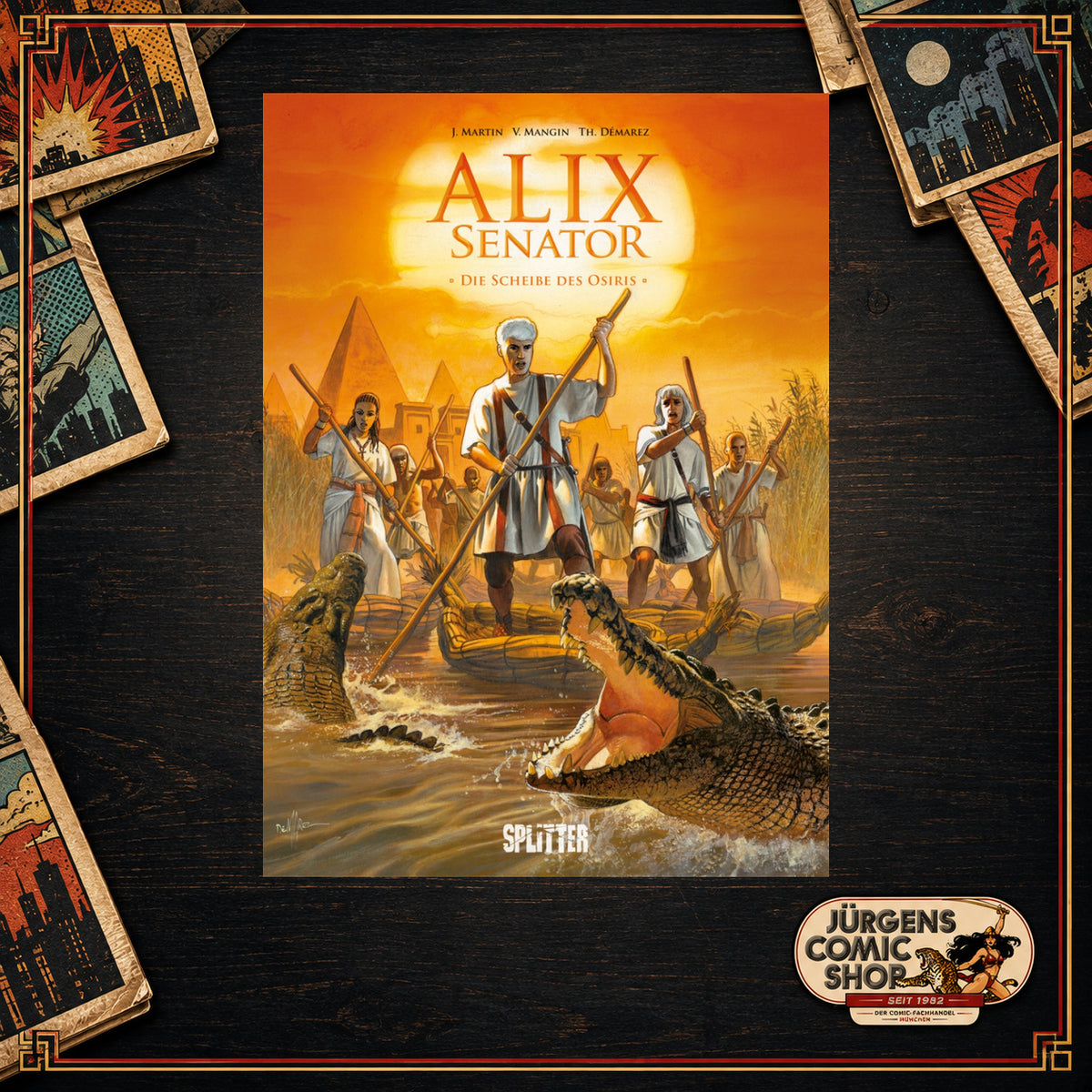 Alix Senator 12 – Die Scheibe des Osiris
