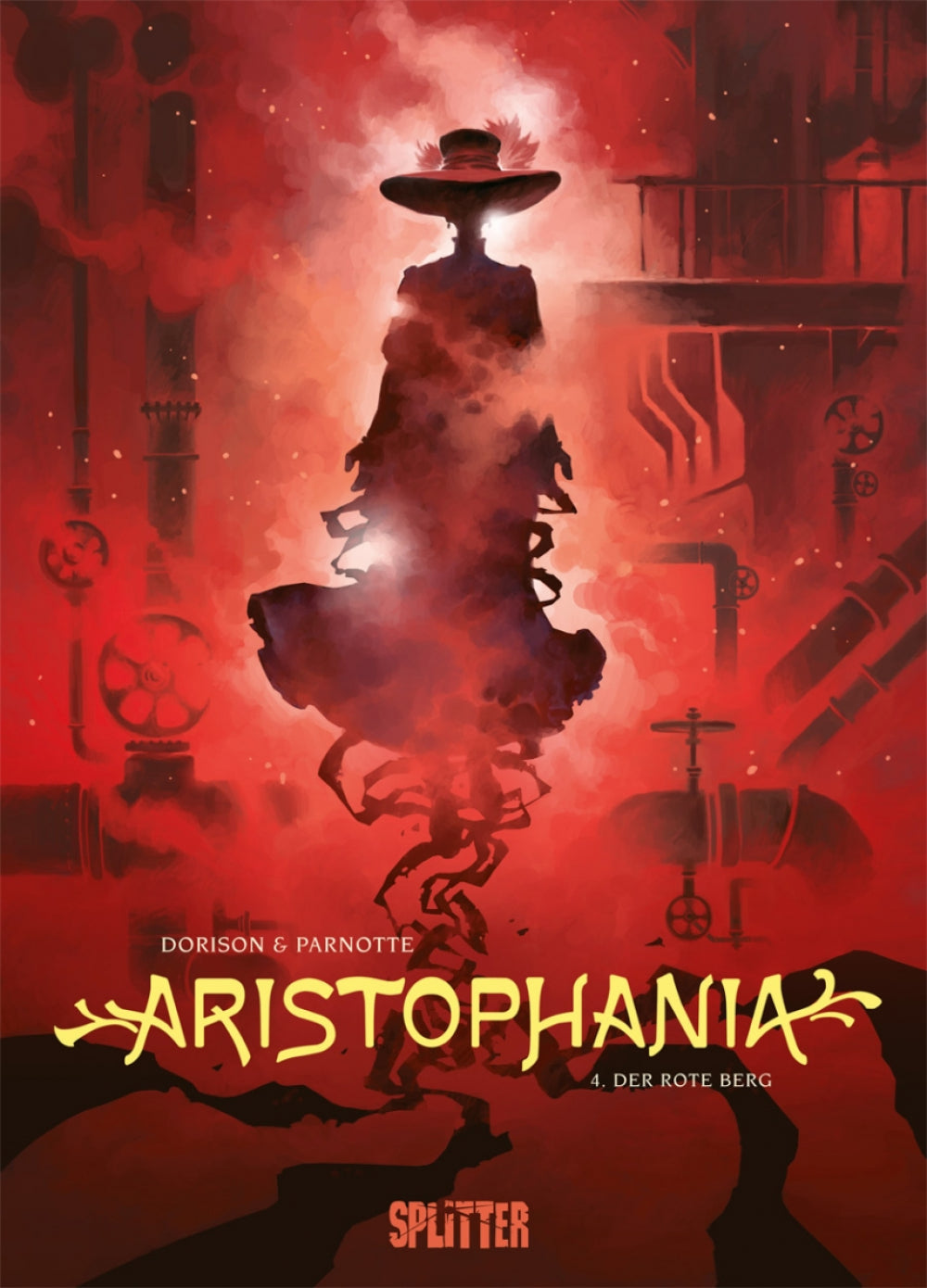 Aristophania 4 – Der rote Berg – Cover