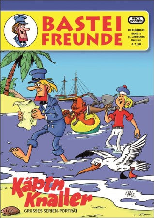 Cover Bastei Freunde 55 – Käptn Knaller – Wick Comics