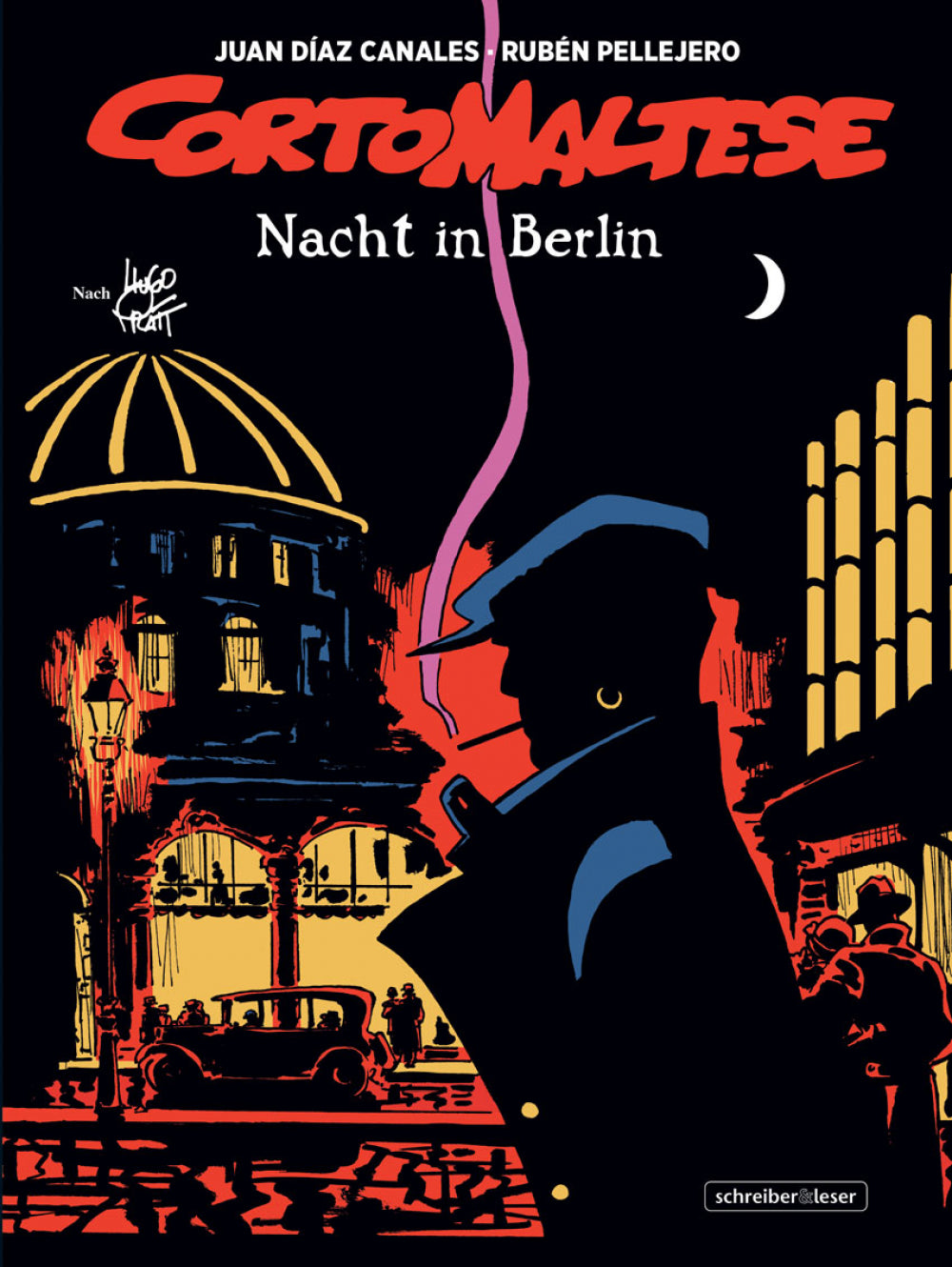 Corto Maltese 16 (farbig) – Nacht in Berlin – Cover