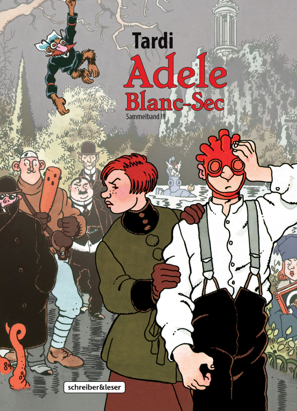 Adele Blanc-Sec Sammelband 3 – Cover