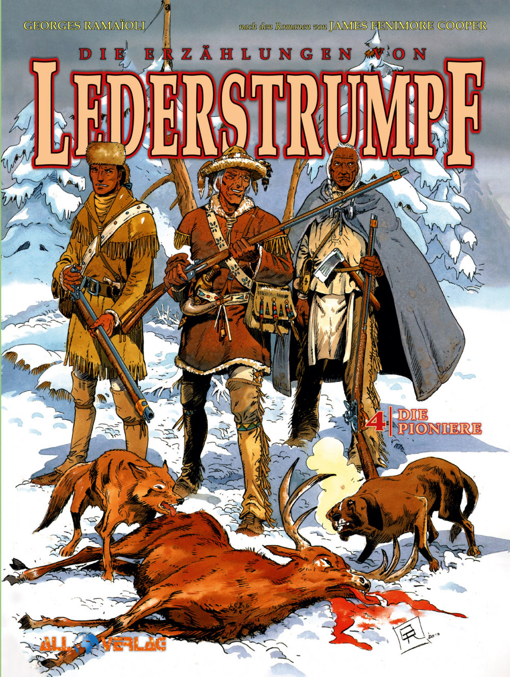 Die Erzählungen von Lederstrumpf 4 – Die Pioniere – Cover