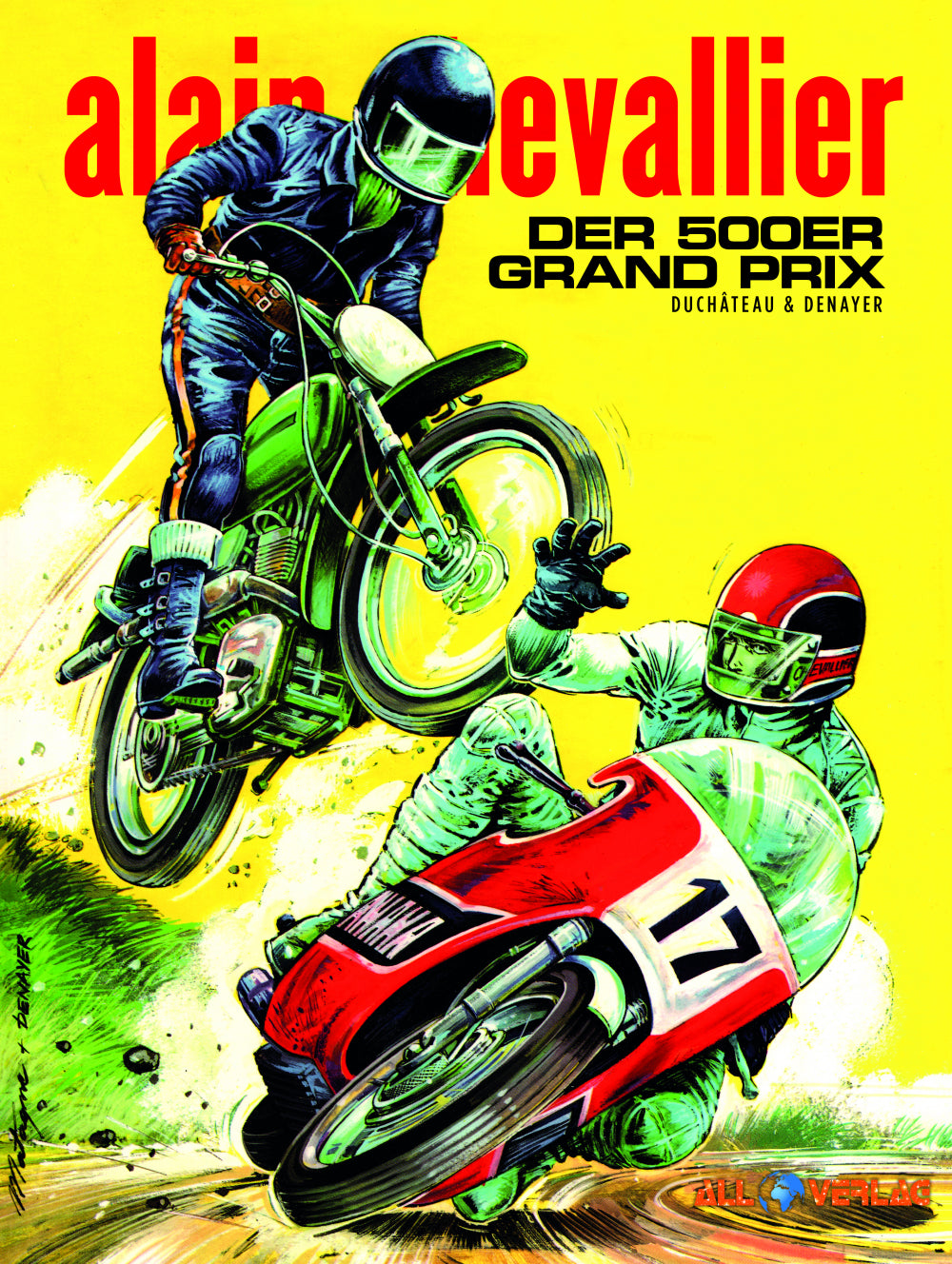 Alain Chevallier 3 VZA – Der 500er Grand Prix – Cover