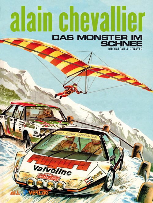 Alain Chevallier 10 VZA – Das Monster im Schnee – Cover
