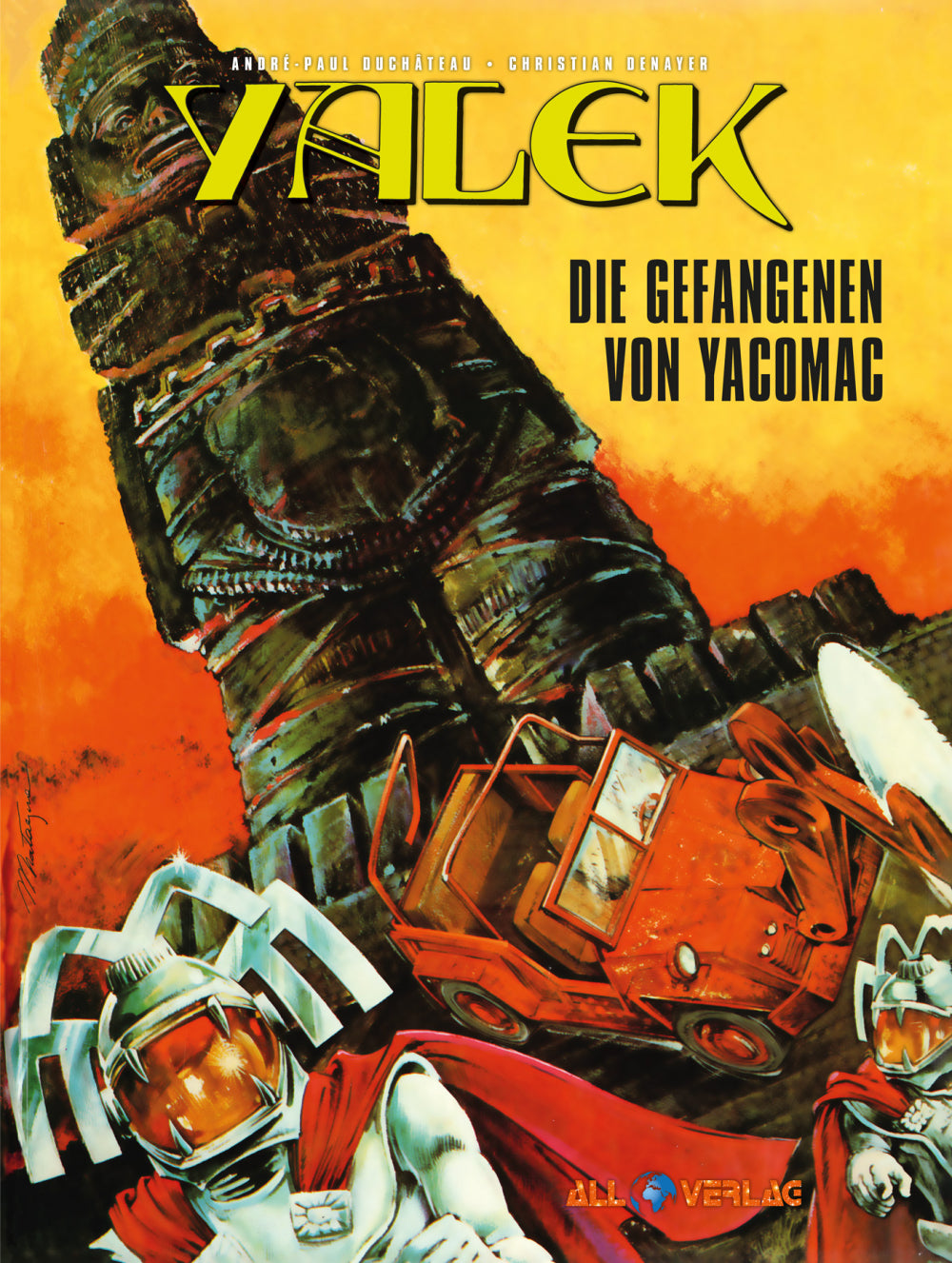 Yalek 4 VZA – Die Gefangenen von Yacomac – Cover