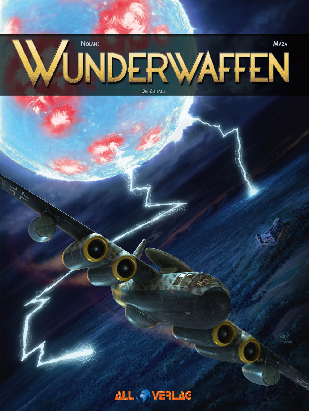 Wunderwaffen 12 VZA – Die Zeitfalle – Cover