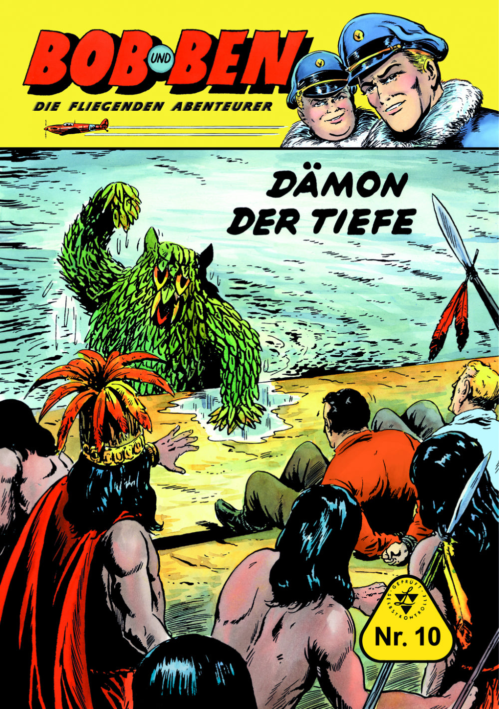 Bob und Ben 10 – Dämon der Tiefe – Cover