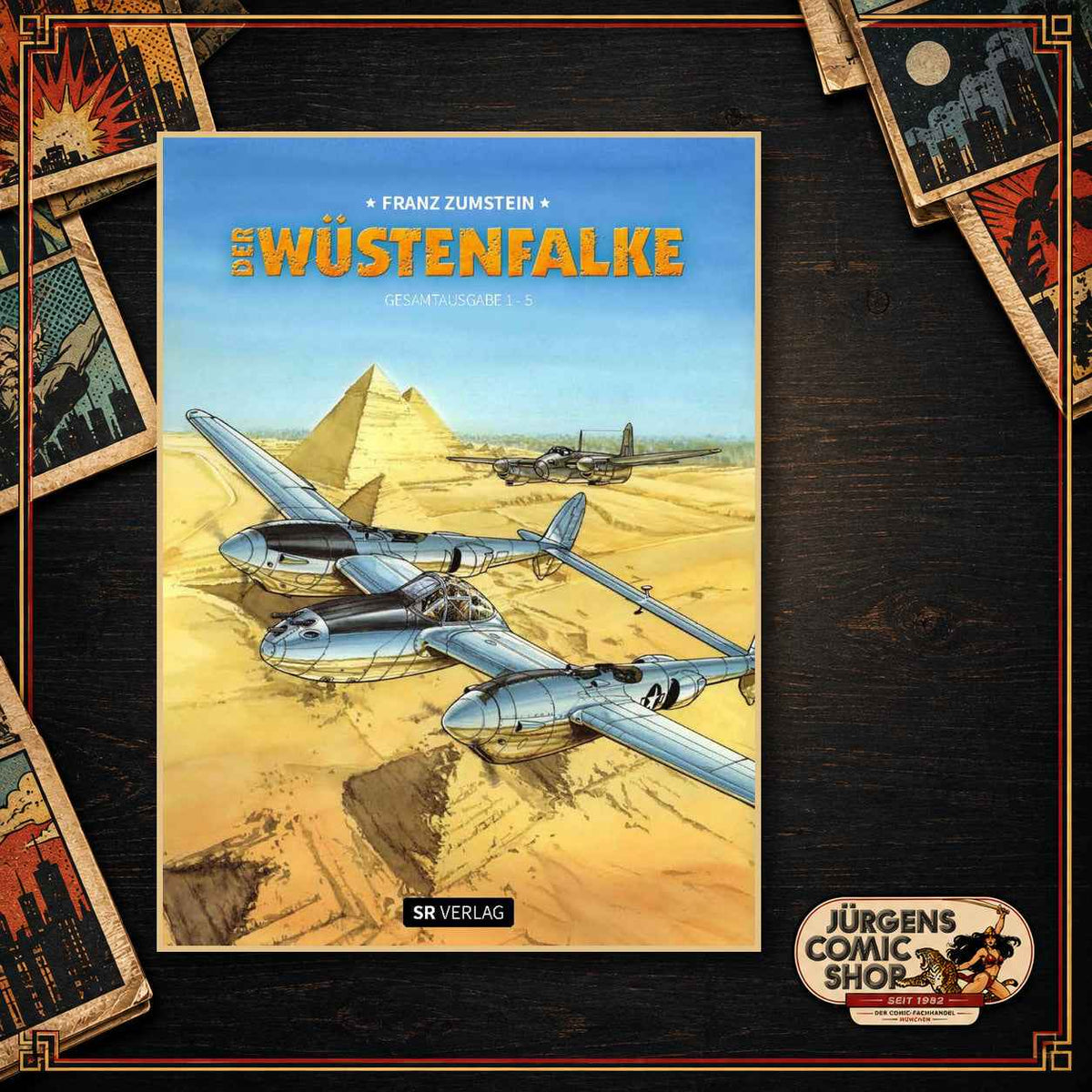 Der Wüstenfalke Gesamtausgabe – Band 1-5