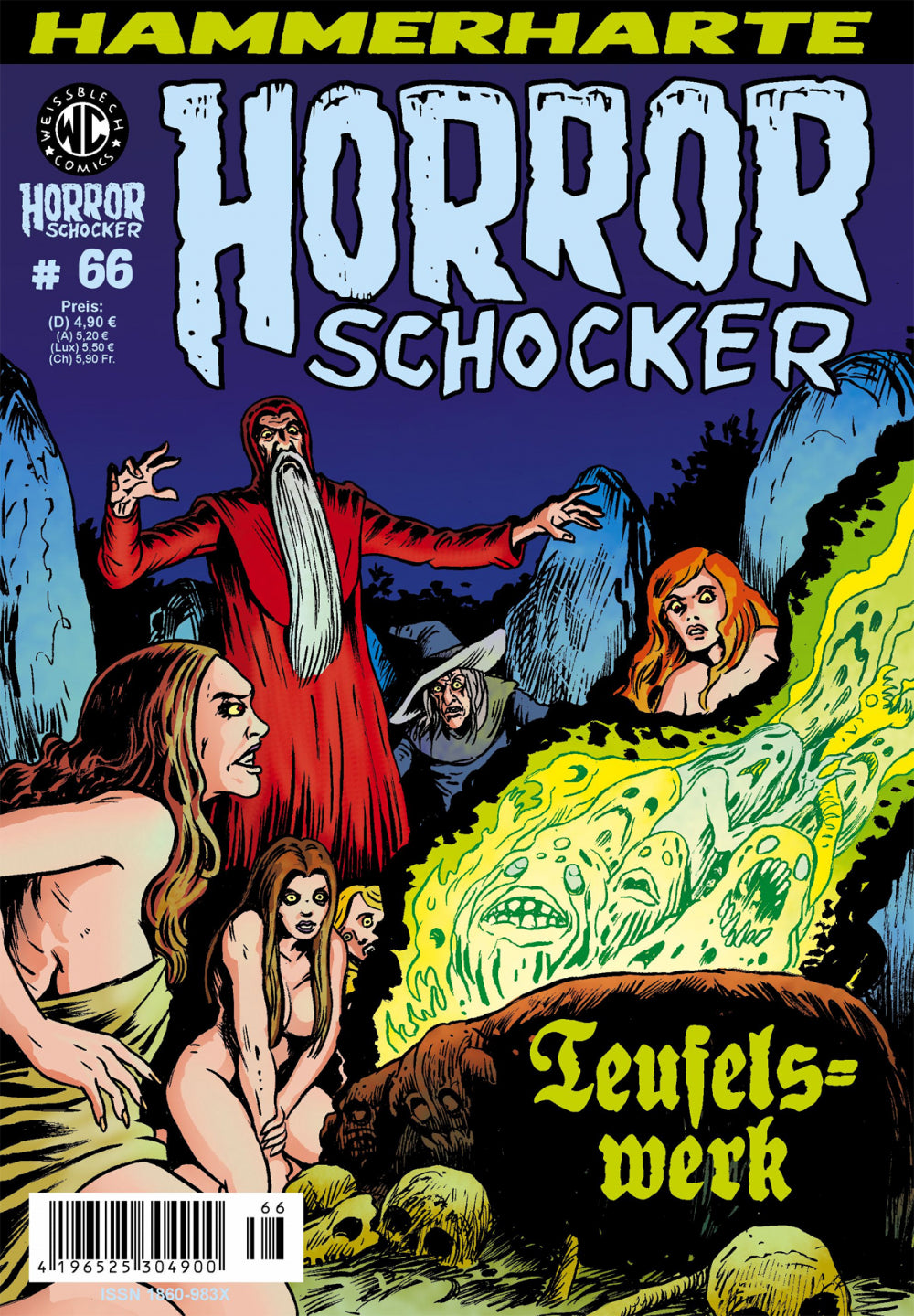 Cover Horrorschocker 66 – Teufelswerk – Weissblech