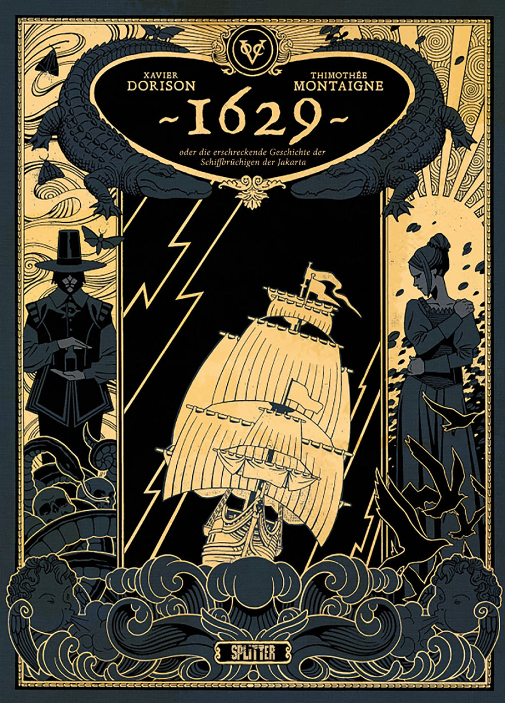 1629, oder die erschreckende Geschichte der Schiffbrüchigen der Jakarta 1 – Cover