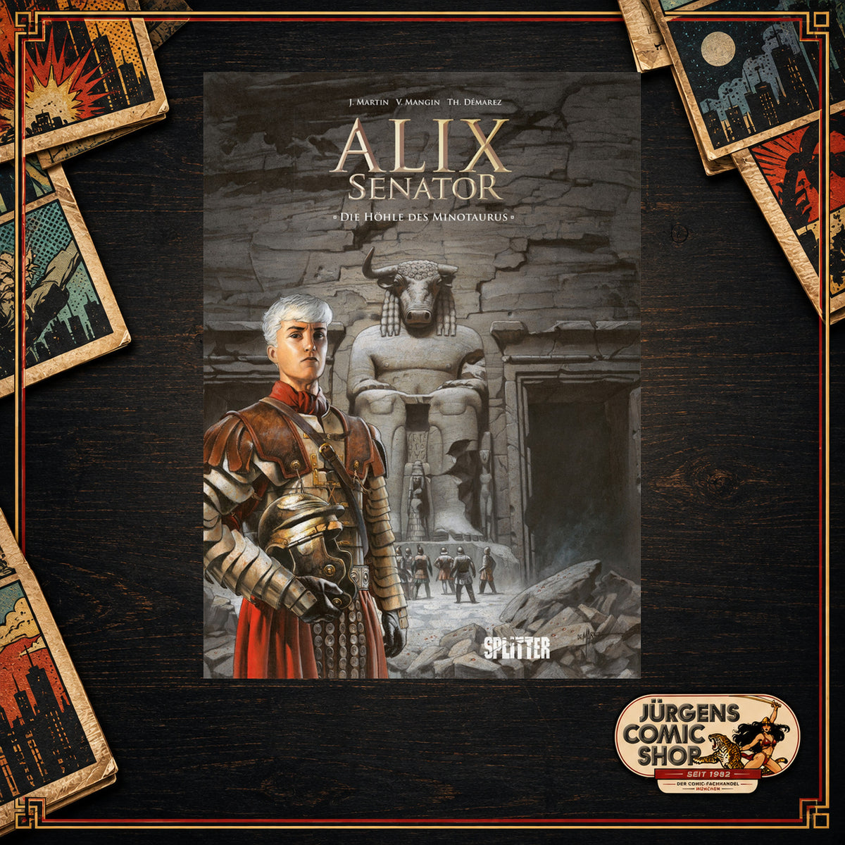 Alix Senator 13 – Die Höhle des Minotaurus