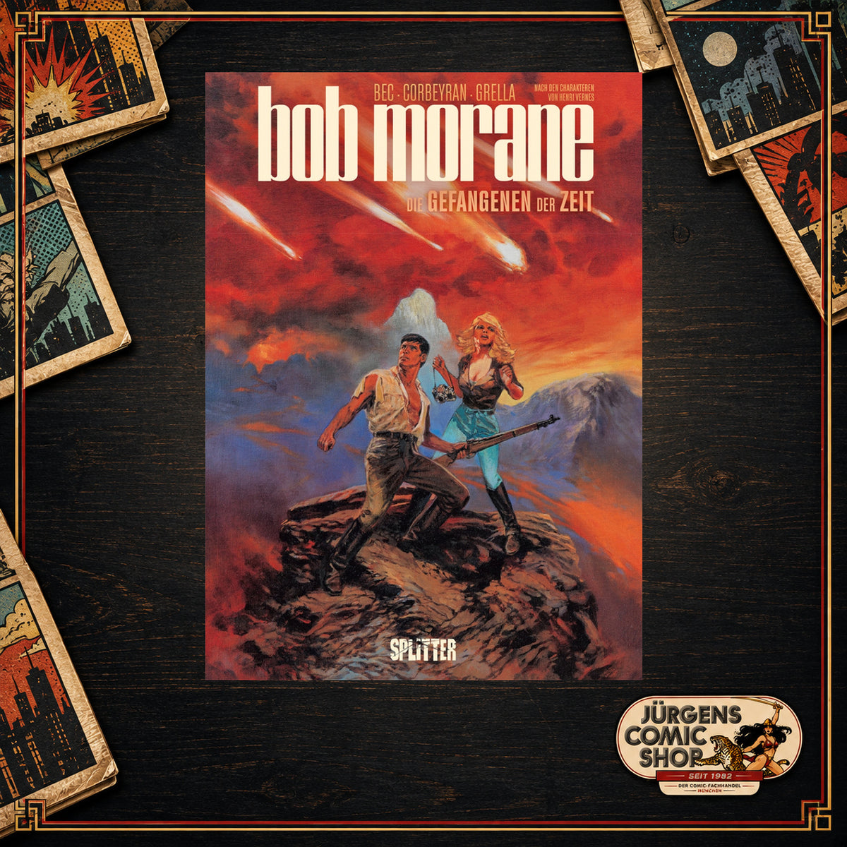 Bob Morane (Splitter) 02 – Die Gefangenen der Zeit