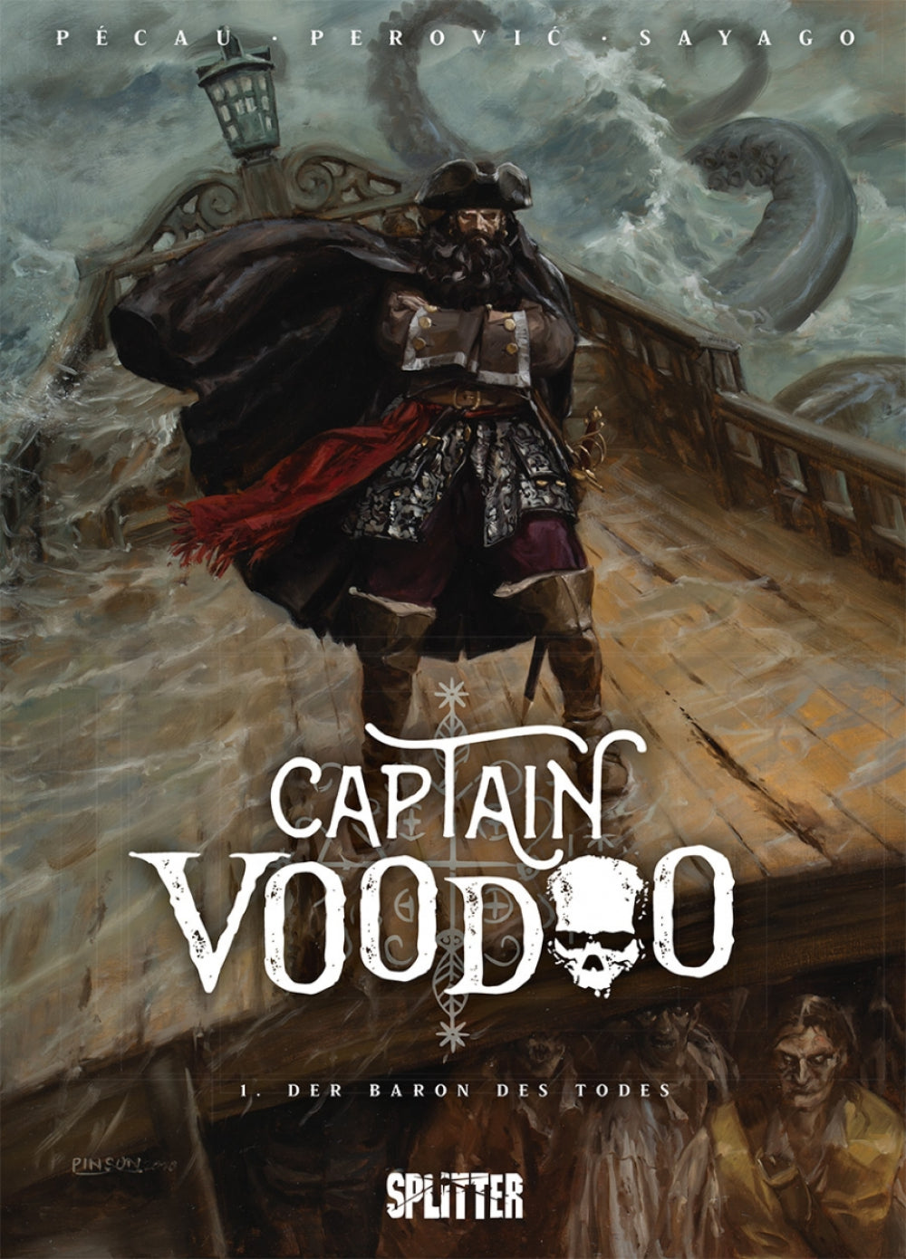 Captain Voodoo 1 – Der Baron des Todes – Cover