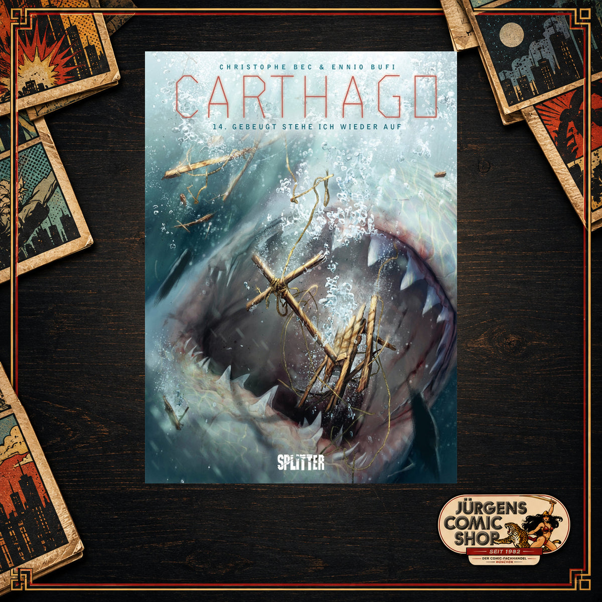 Carthago 14 – Gebeugt stehe ich wieder auf