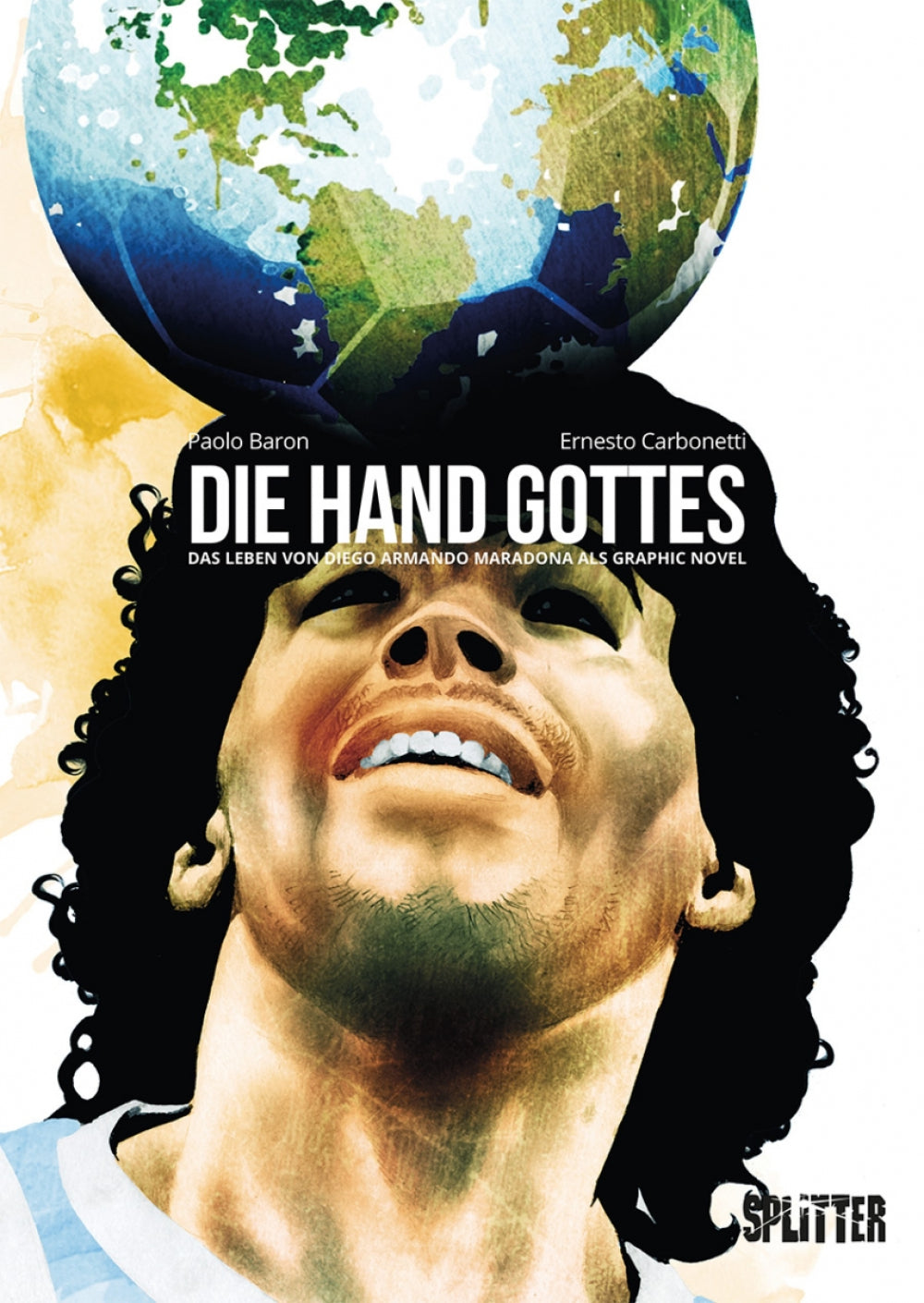 Die Hand Gottes – Diego Armando Maradonas Leben als Graphic Novel – Cover