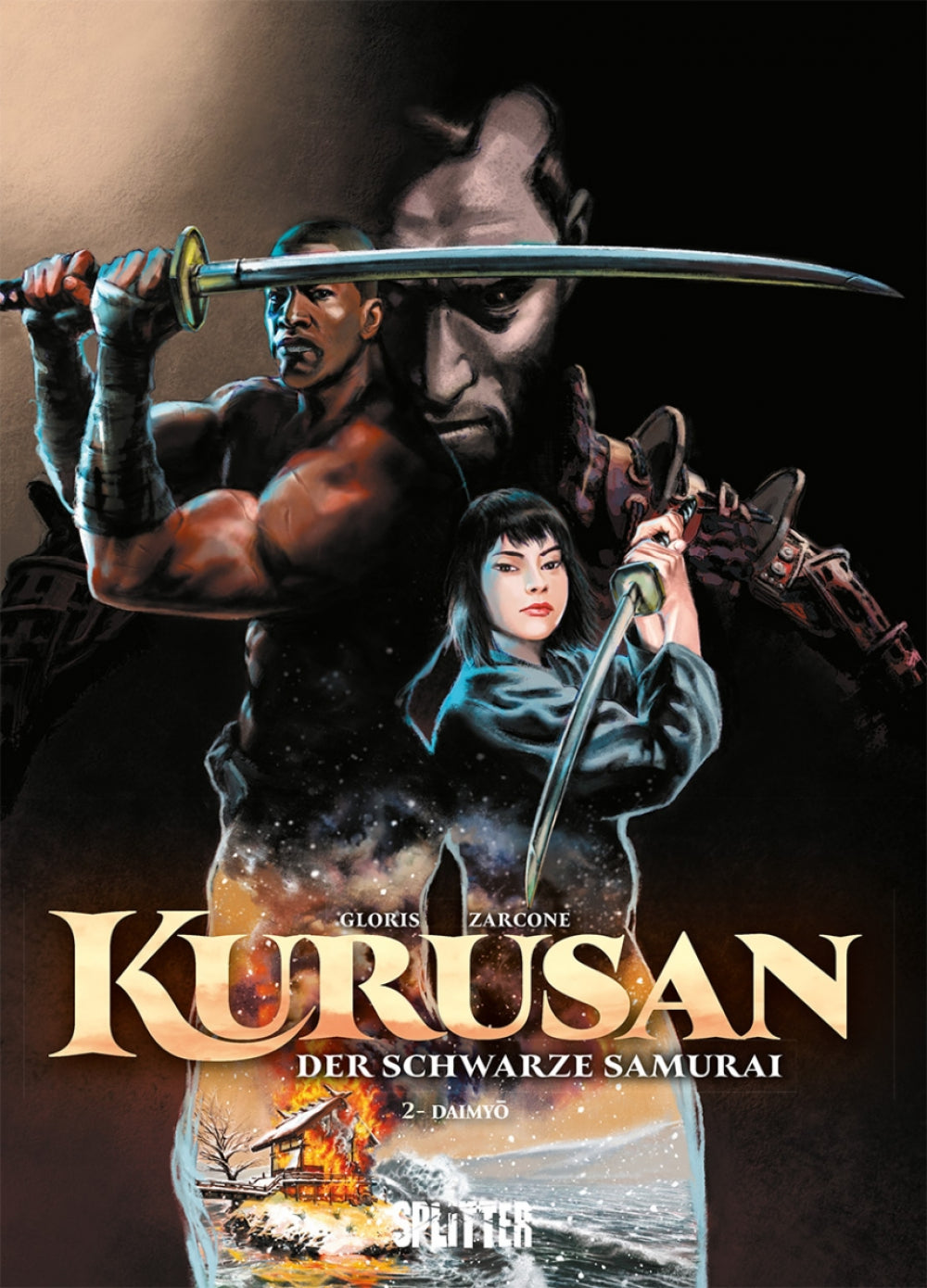 Kurusan - Der schwarze Samurai 2 – Daimyo – Cover