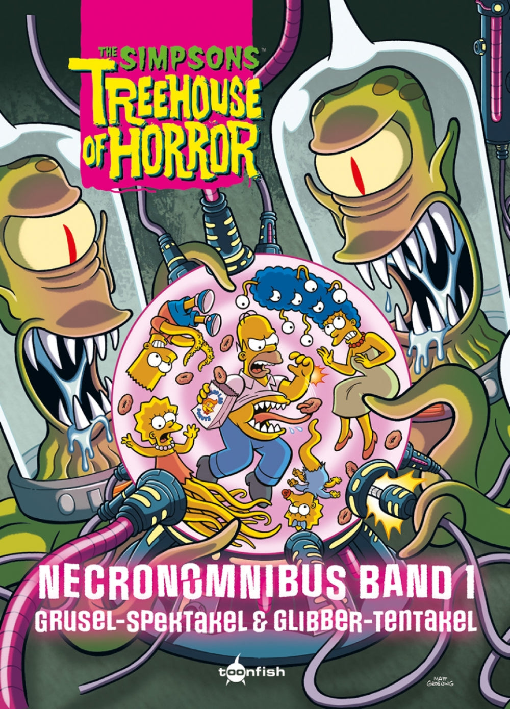 Cover The Simpsons: Treehouse of Horror Necronomnibus 1 – toonfish