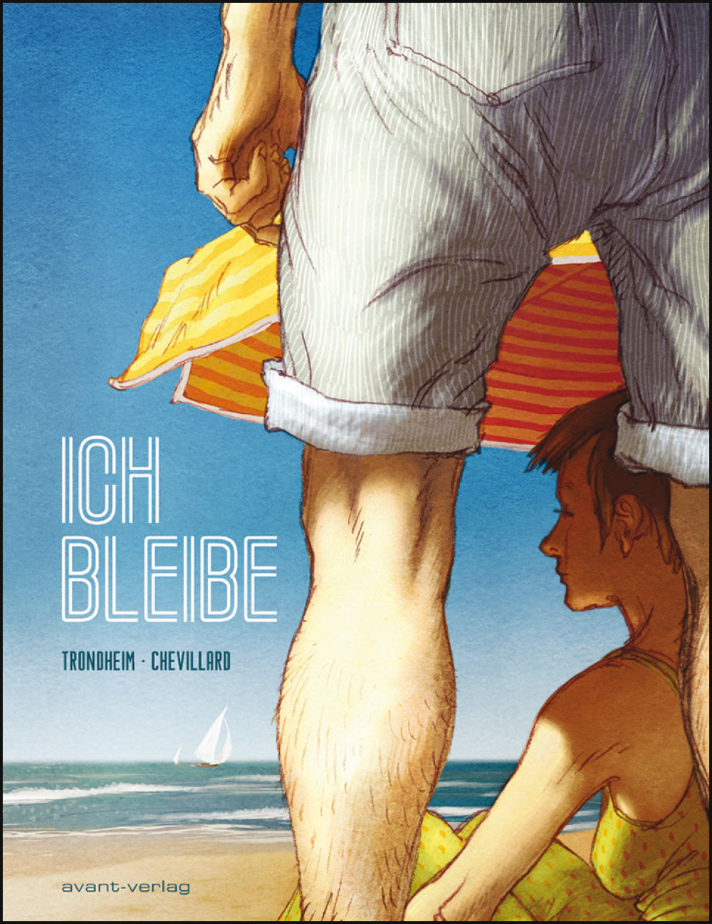 Ich bleibe – Cover