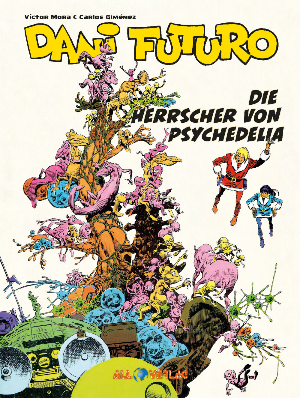Dani Futuro 5 – Die Herrscher von Psychedelia – Cover