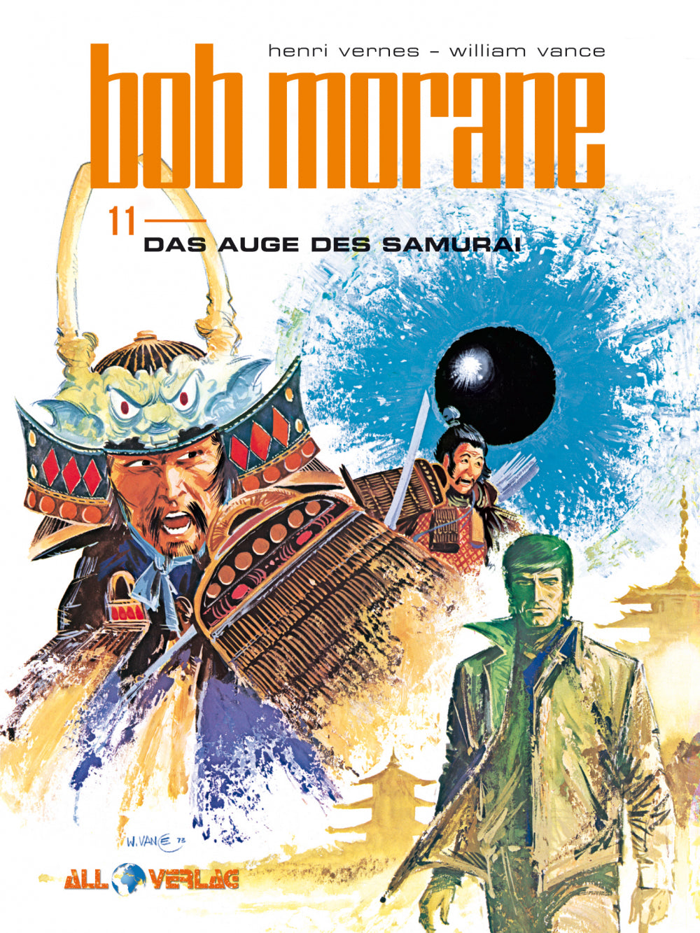 Bob Morane (All Verlag) 11 VZA – Cover