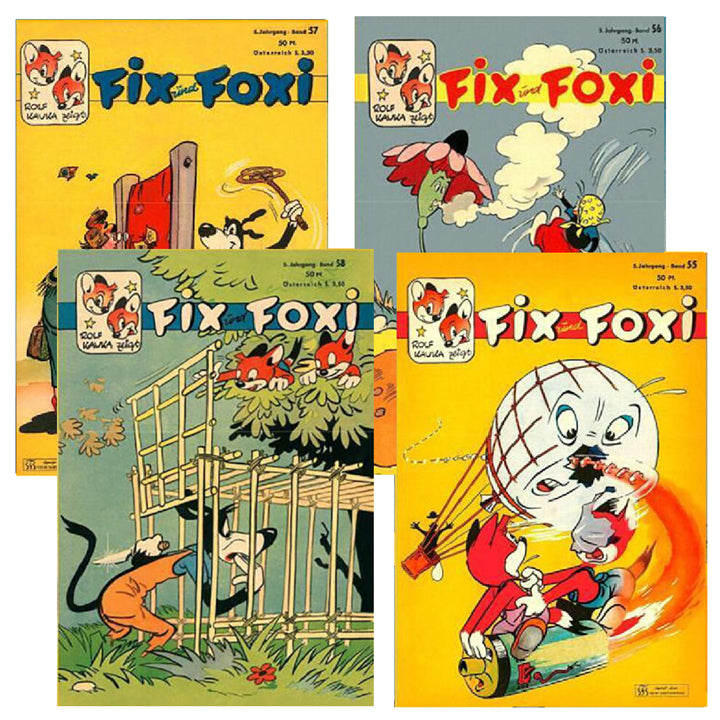 Fix und Foxi 55 - 58 – Cover