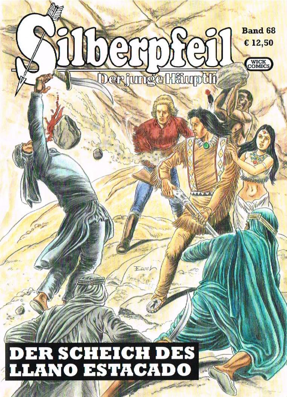 Cover Silberpfeil 68 – Der Scheich des Llano Estacado – Wick Comics