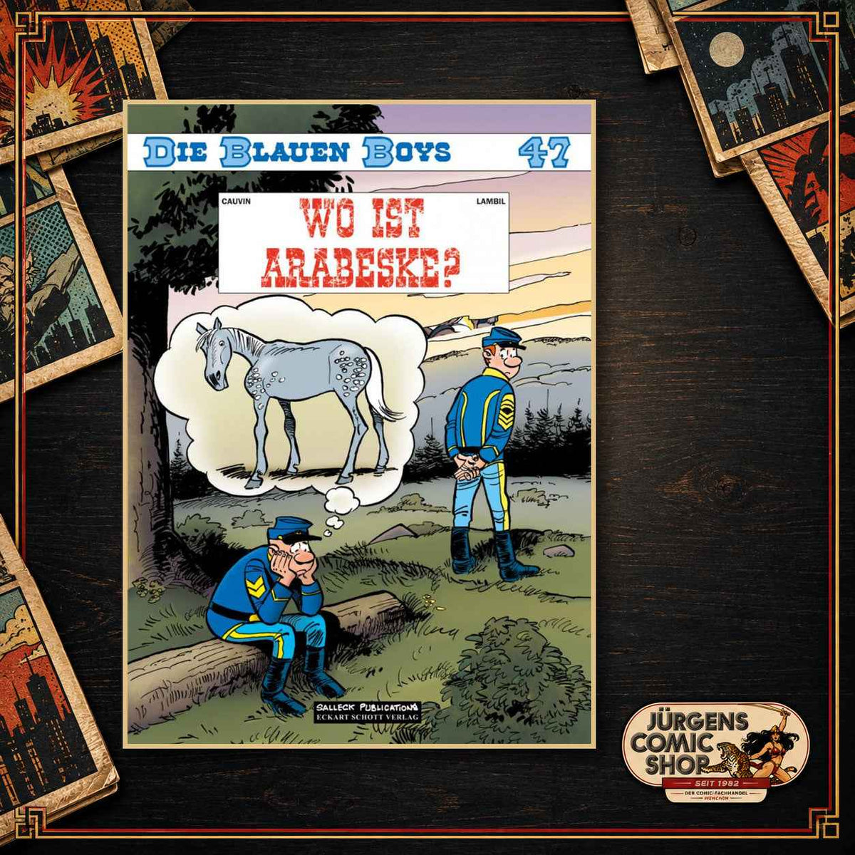 Die blauen Boys 47 – Wo ist Arabeske?