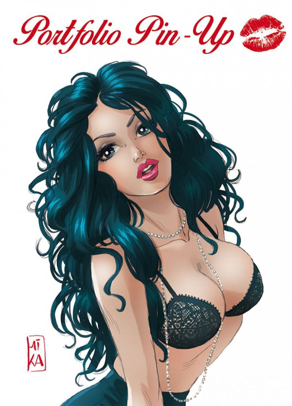 Chastity Blaze Portfolio Pin-Up – Cover