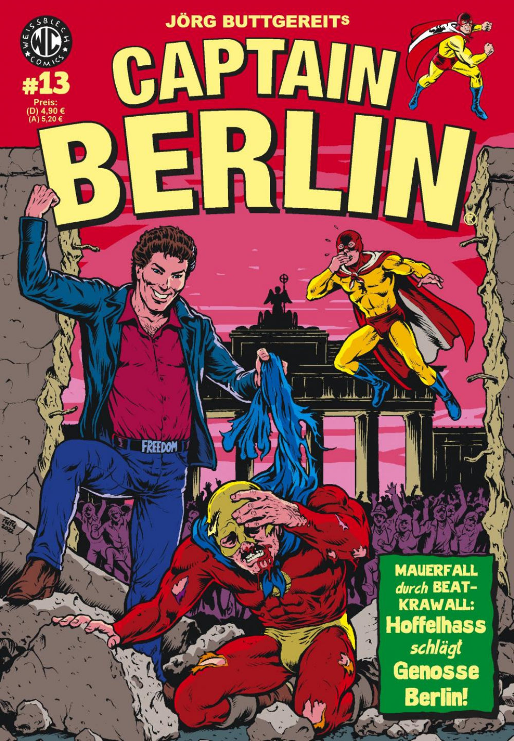 Cover Captain Berlin 13 – Weissblech