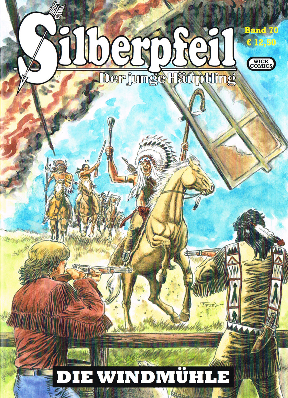 Cover Silberpfeil 70 – Die Windmühle – Wick Comics