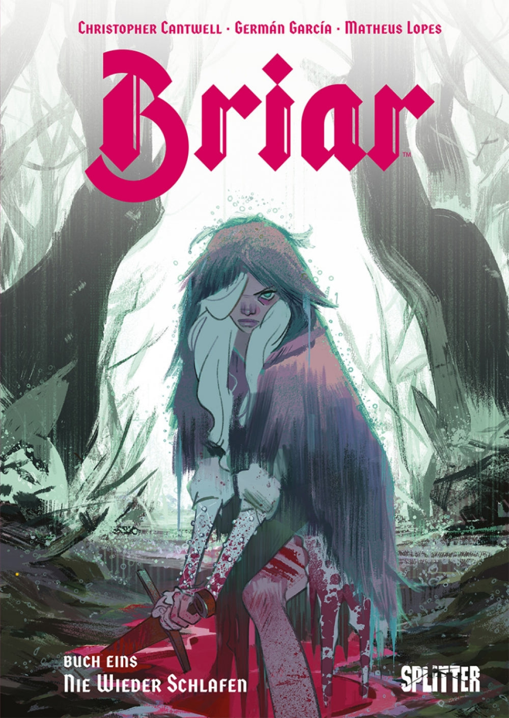 Briar - die Legende von Dornröschen 1 – Nie wieder schlafen – Cover