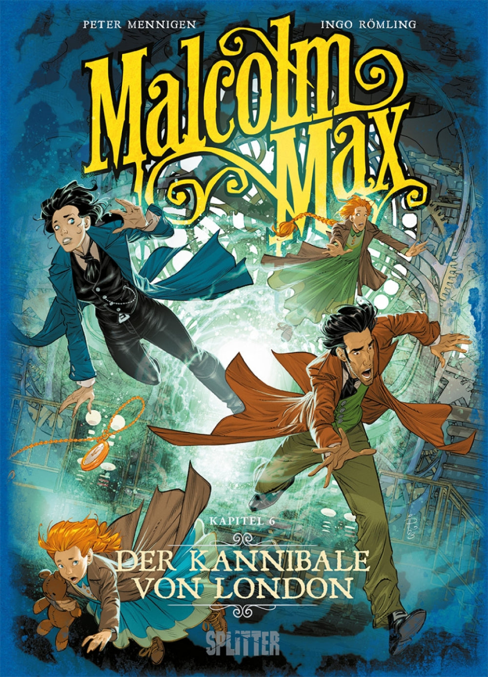 Malcolm Max 06 – Der Kannibale von London – Cover